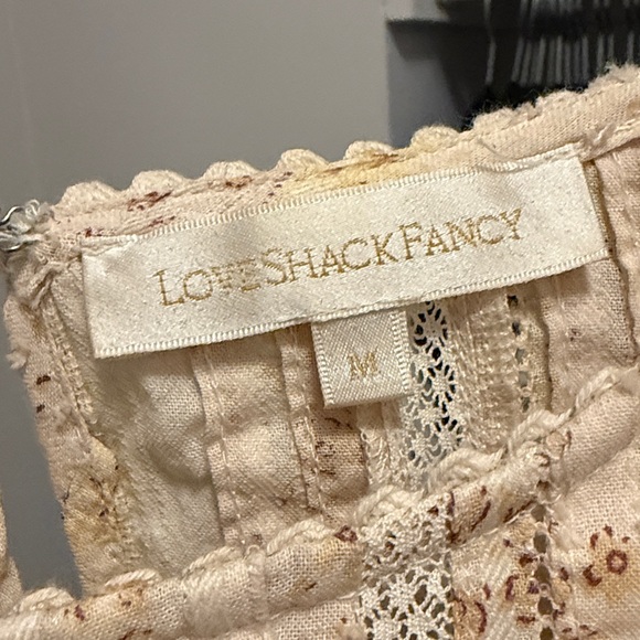 LoveShackFancy Natasha Floral Mini Dress - Picture 6 of 6